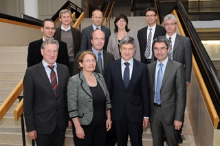 Regierungskommission Alpenrhein mit Verwaltungsvertretern