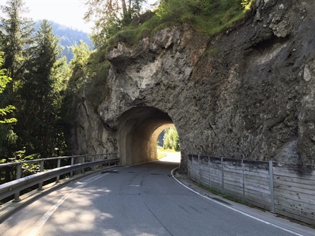 Durchsicht Tunnel Carreratobel