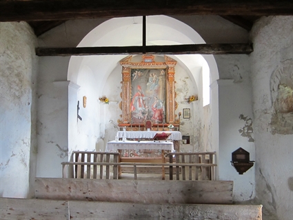 Kirche San Romerio von innen