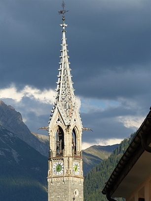 Kirchturm der Senter Kirche