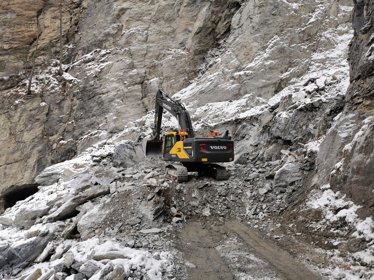 Engadinerstrasse Abtrag