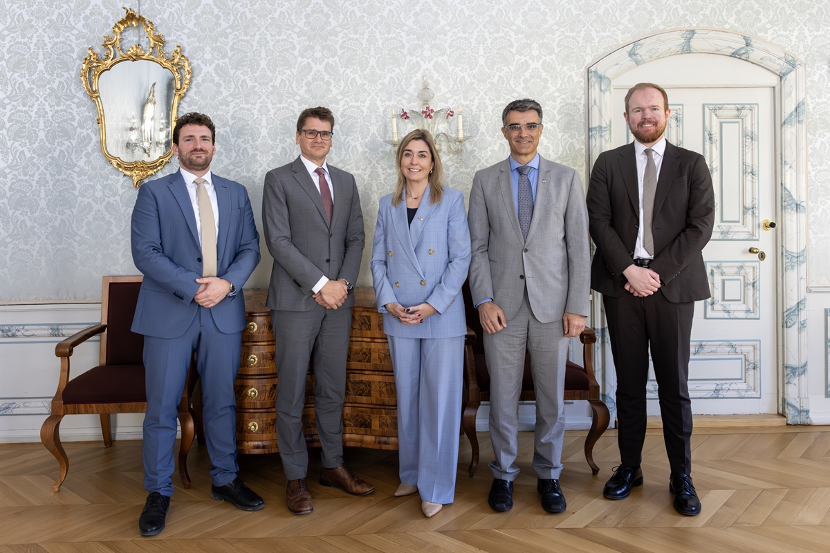 Besuch der Botschafterin von Irland