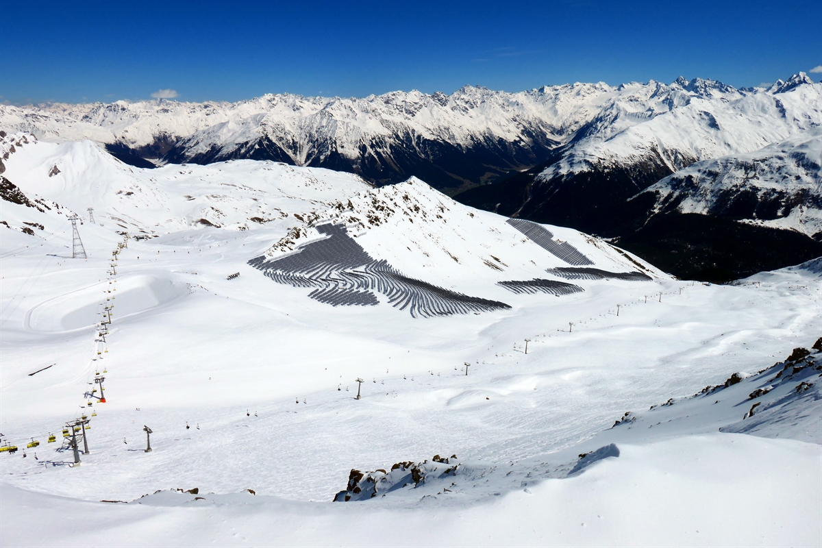 Visualisierung Alpin Parsenn Sommer