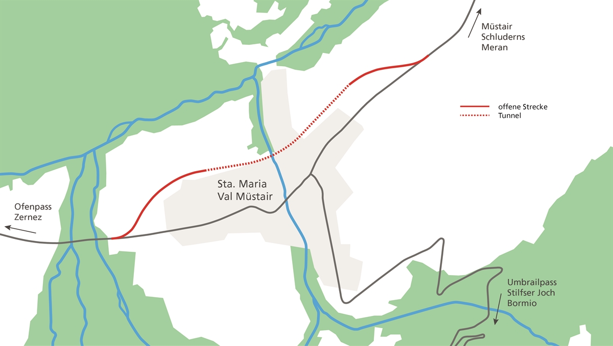 Visualisierung Umfahrung Sta. Maria