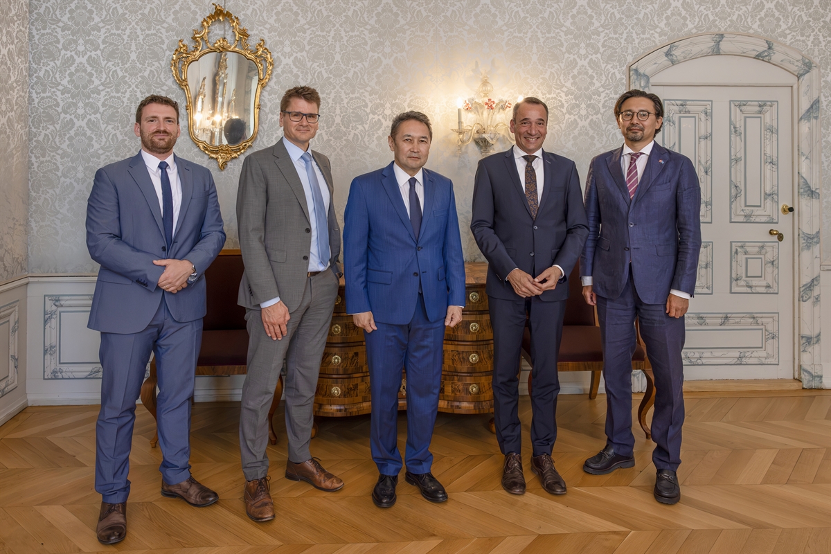 Besuch Botschafter Kasachstan