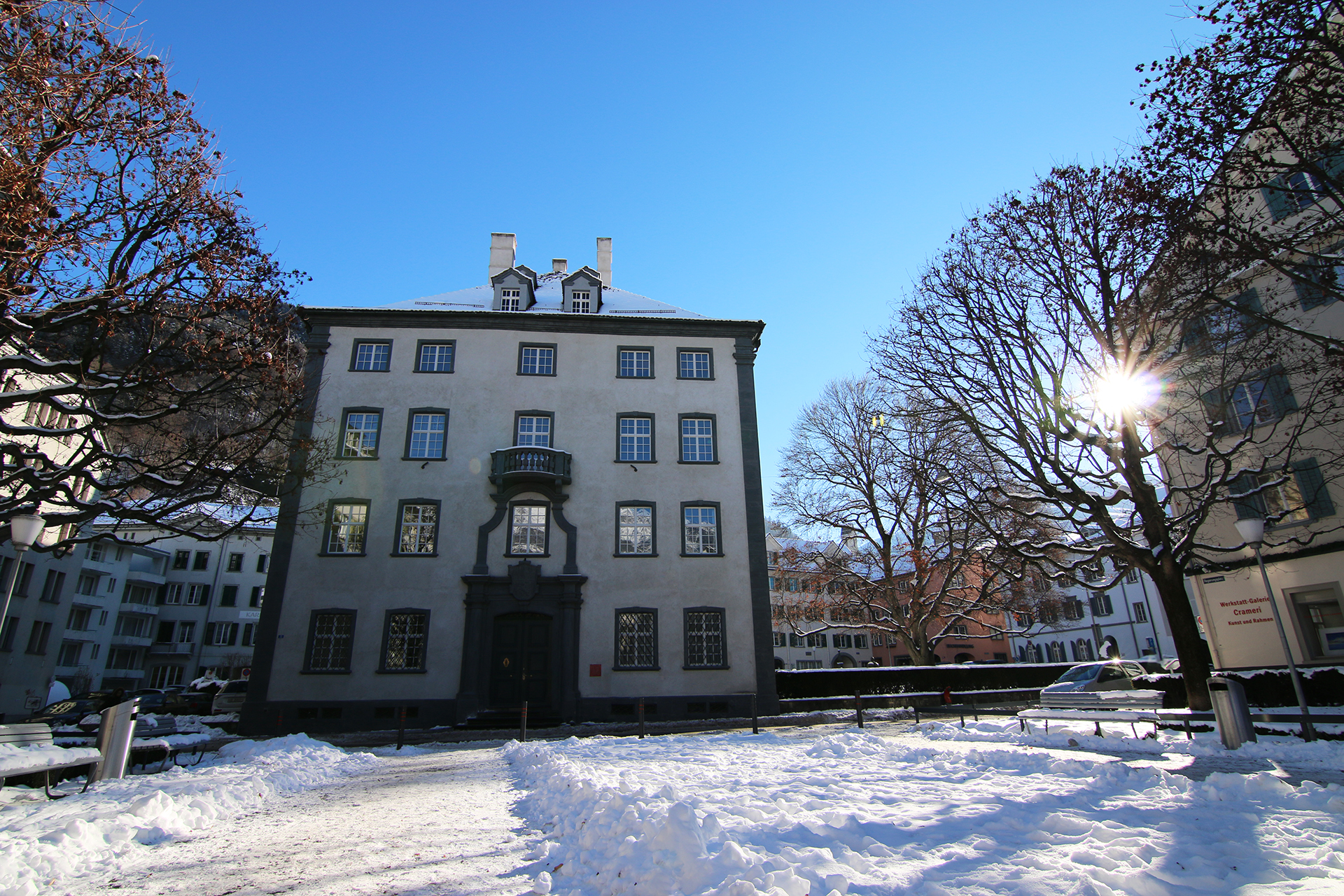 Regierungsgebäude (Winter)