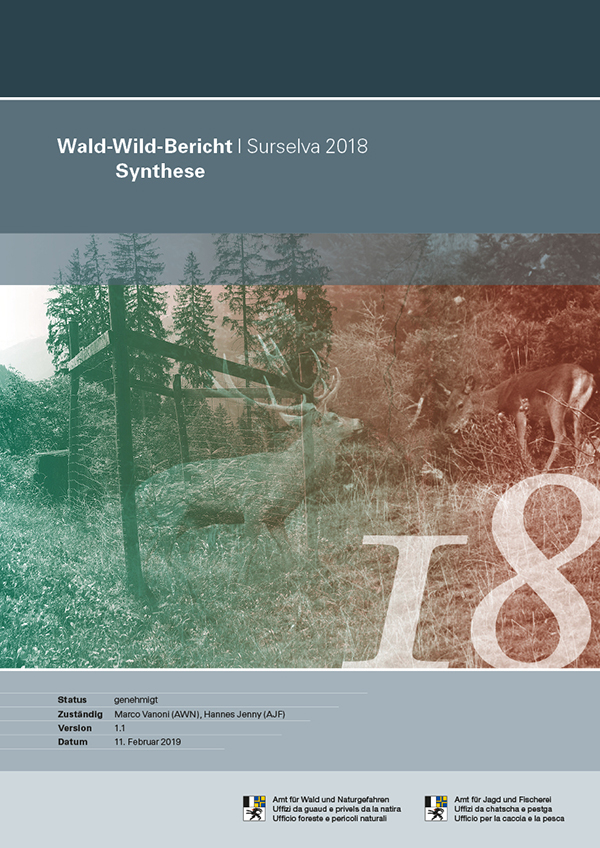 Medienkonferenz Wald-Wild-Bericht Surselva 2018