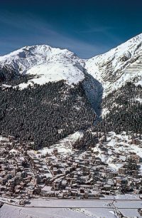 Schutzwald oberhalb Davos