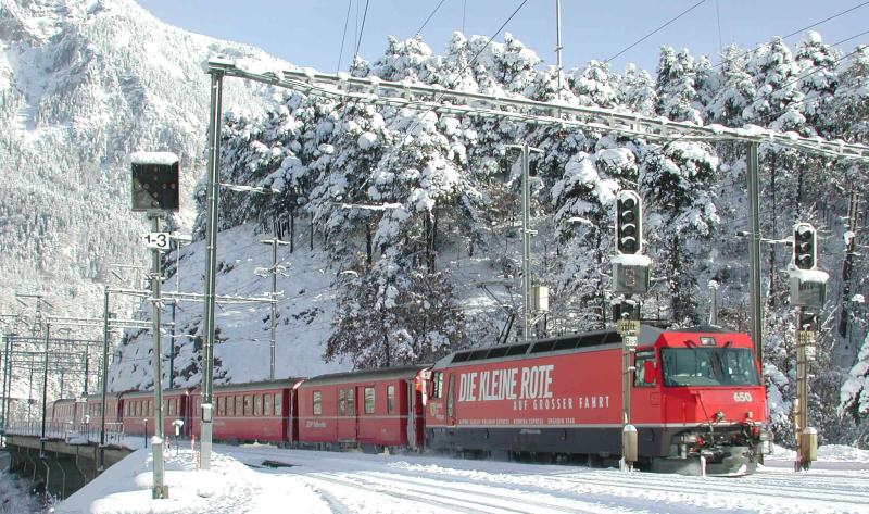 Wolfgangtunnel (Klosters - Davos) der RhB