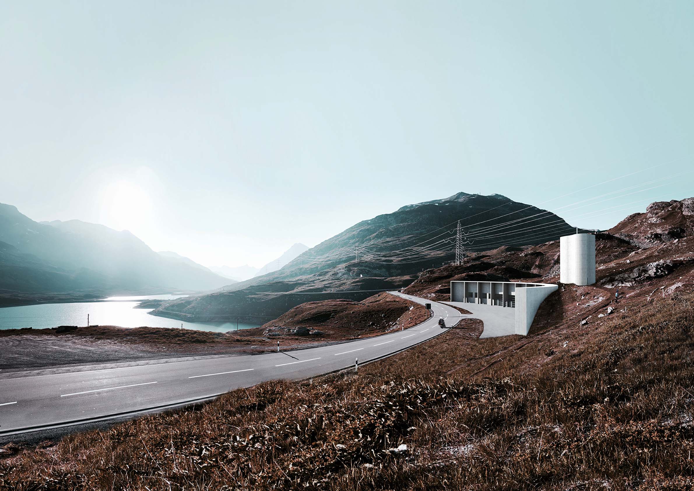 Neuer Unterhaltsstützpunkt für das Tiefbauamt auf dem Berninapass