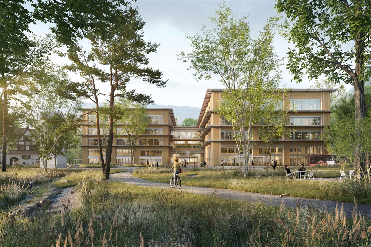 Visualisierung Ansicht Süd