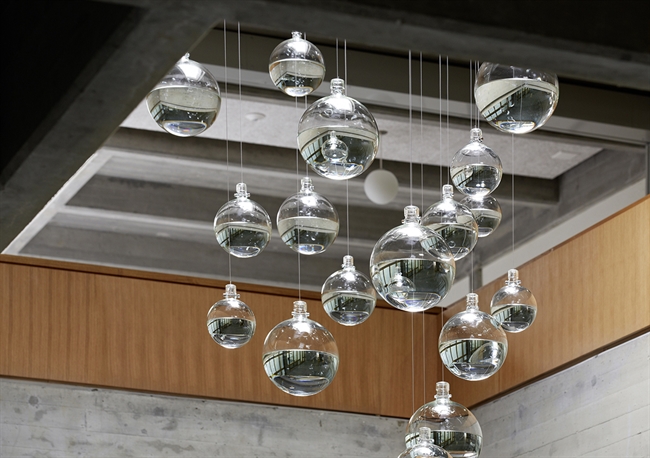 Glasperlenspiel;Kunst am Bau; Kantonsschule Cleric