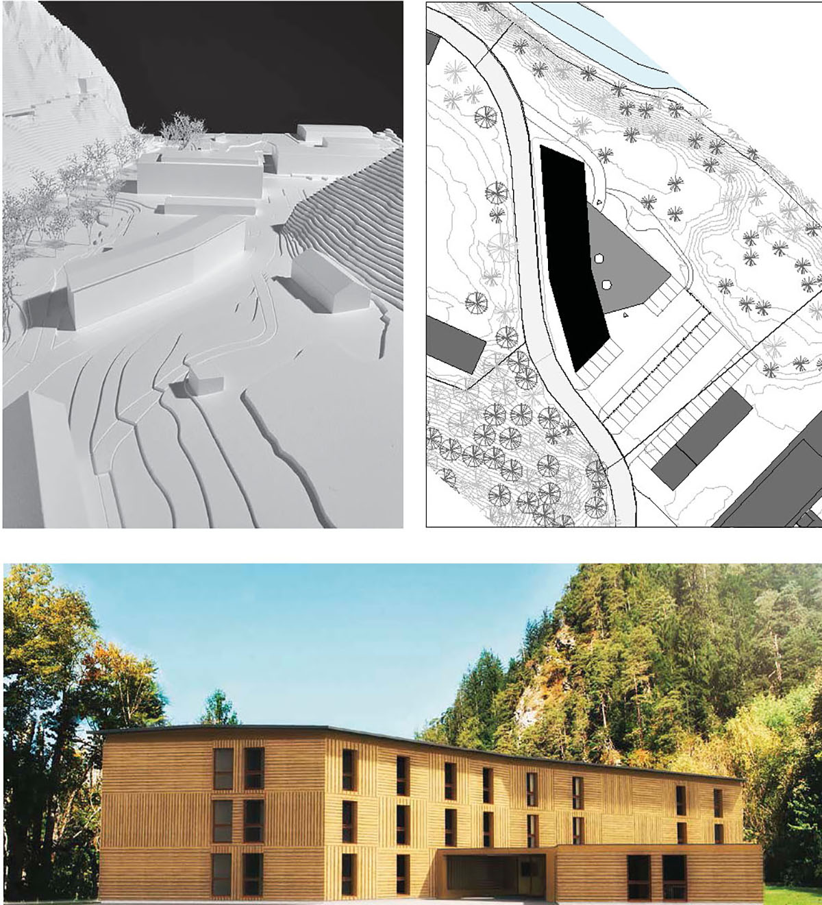 Neubau Erstaufnahmezentrum für Asylsuchende im Meiersboden, Churwalden