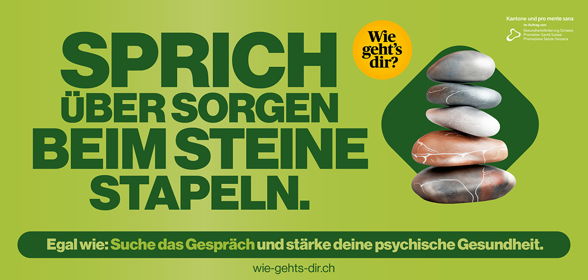 Neue "Wie geht's dir?"-Kampagne