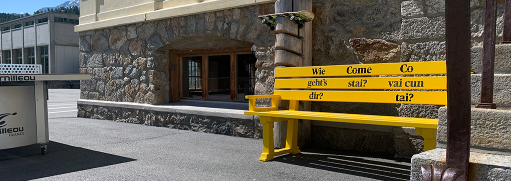 Panchina «Come stai?» 