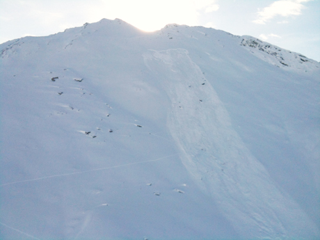 Das Schneebrett am Juferhorn forderte zwei Todesopfer