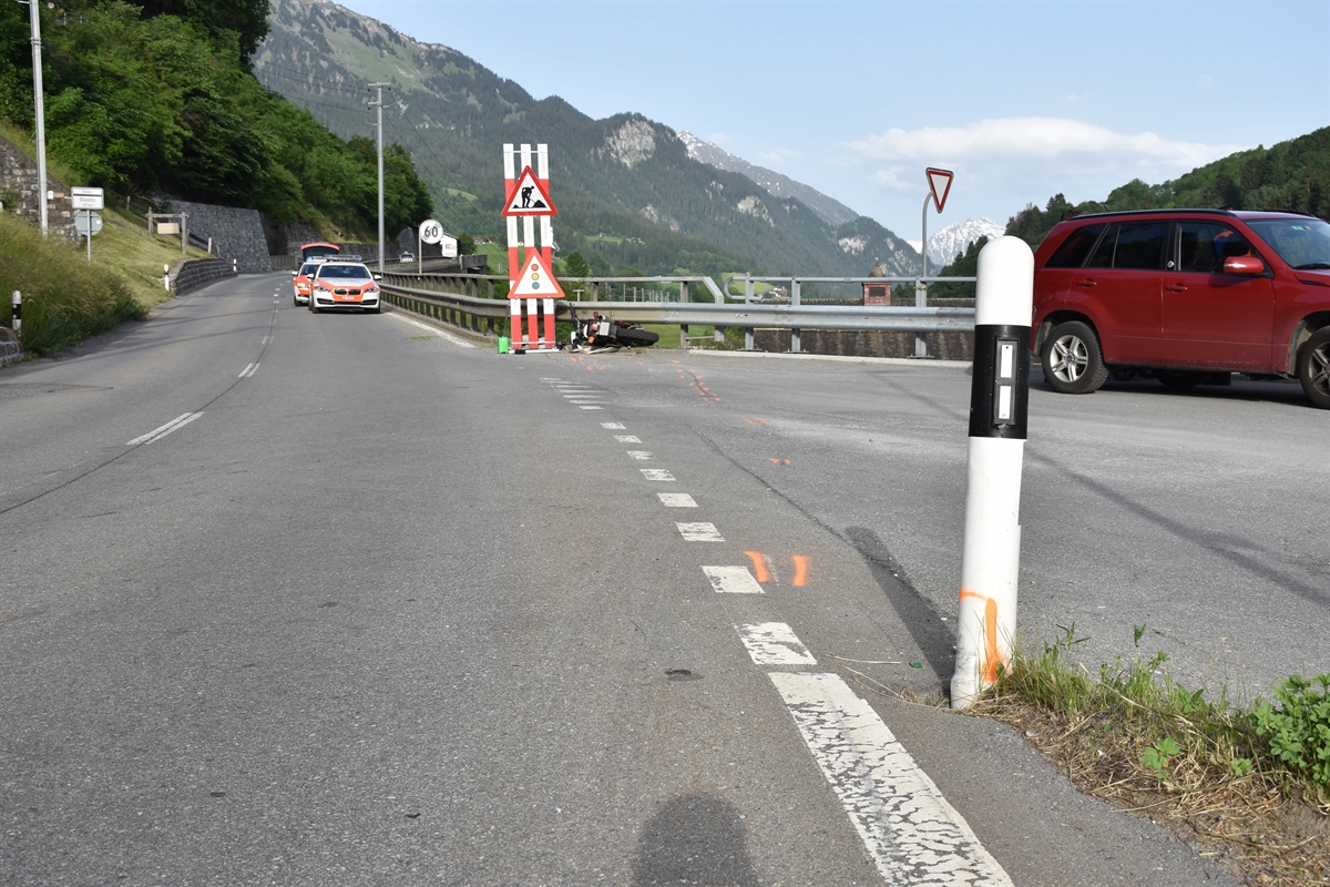Übersichtsaufnahme Unfallstelle