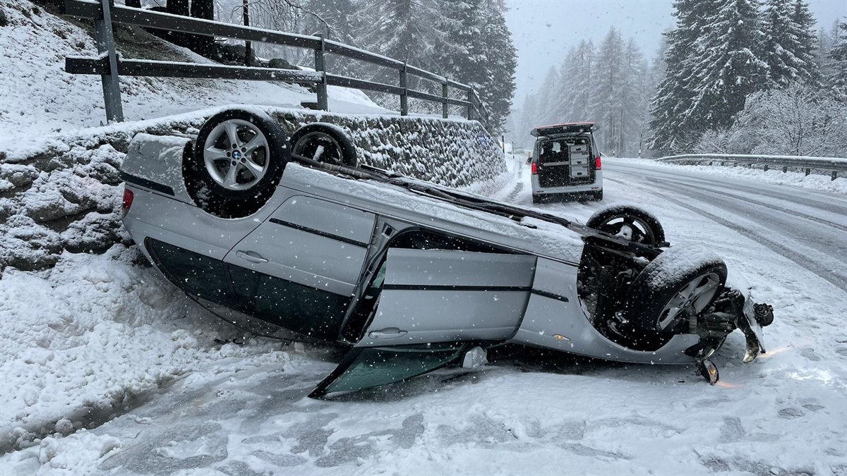 Endlage Pw Verkehrsunfall Löbbia