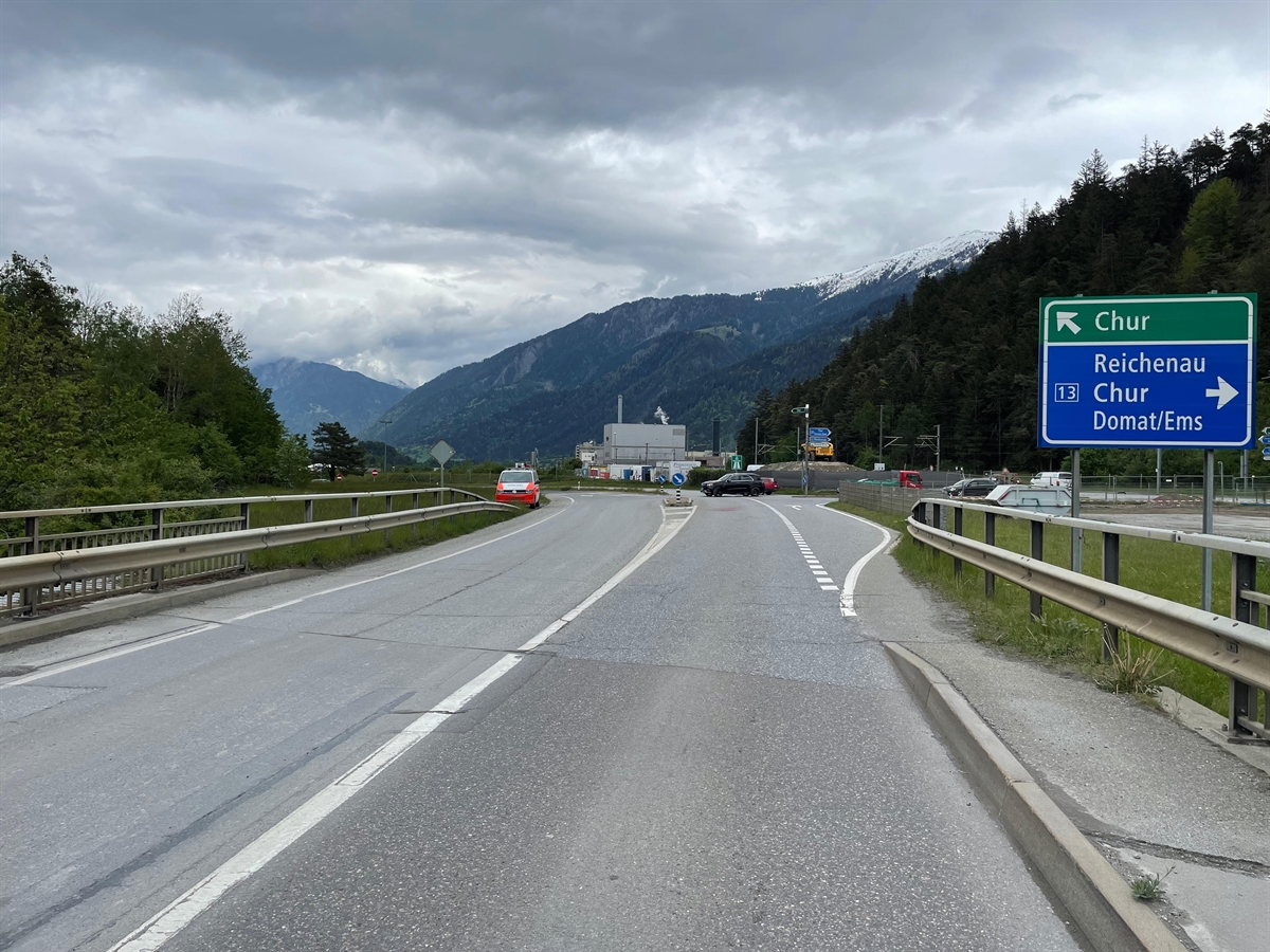 Übersichtsfoto Einmündung