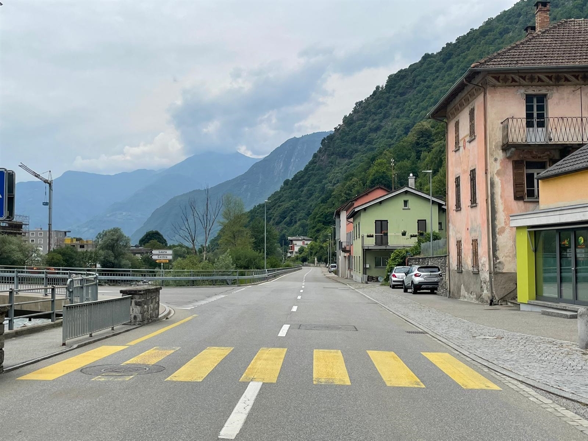 Messstelle in Roveredo