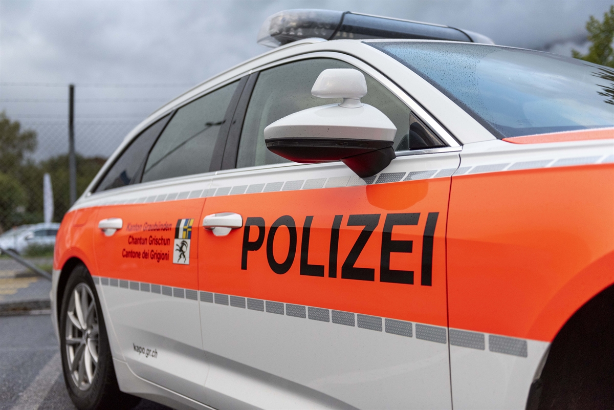 Patrouillenfahrzeug - Symbolbild der Kapo GR