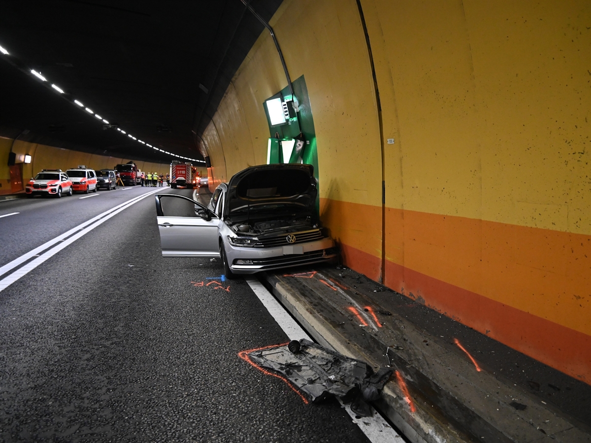 Das Auto des 44-Jährigen wurde um 180 Grad gedreht