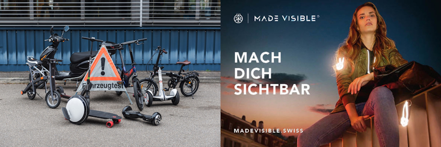 Verschiedene Trendfahrzeuge