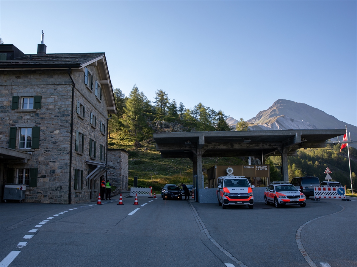 Grenzübergang La Motta