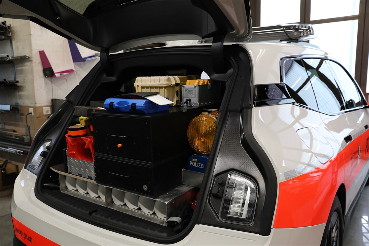 Blick in den Kofferraum