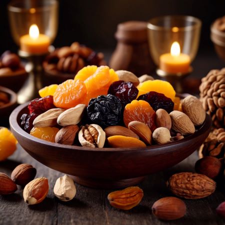 Mikrobiologische Qualität von Trockenfrüchten und Nüssen