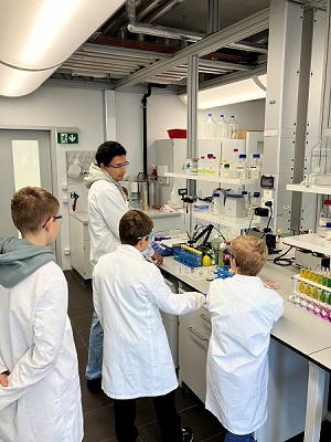 Zukunftstag im Amt für Lebensmittelsicherheit und Tiergesundheit