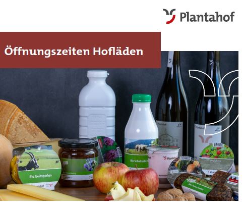 Öffnungszeiten Hofläden
