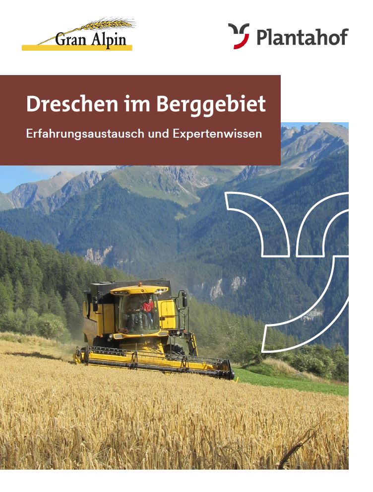 Dreschen im Berggebiet
