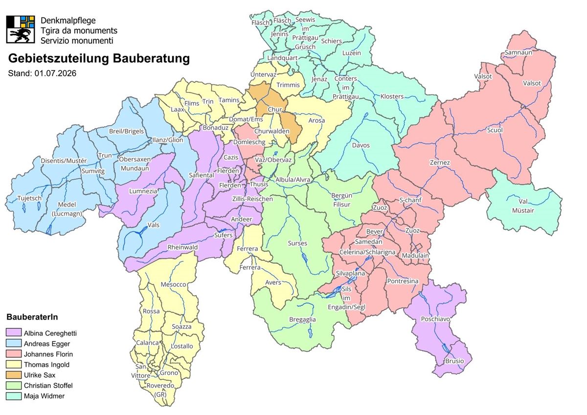 Gebietszuteilung