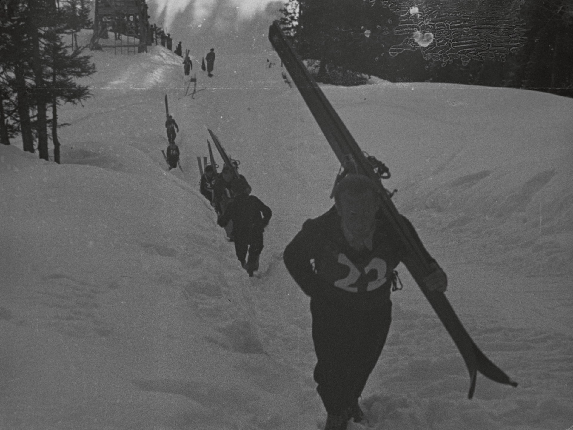 Skispringen auf der Plessurschanze (1930er Jahre)