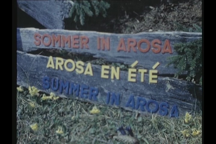 Sommer in Arosa (1950er Jahre)