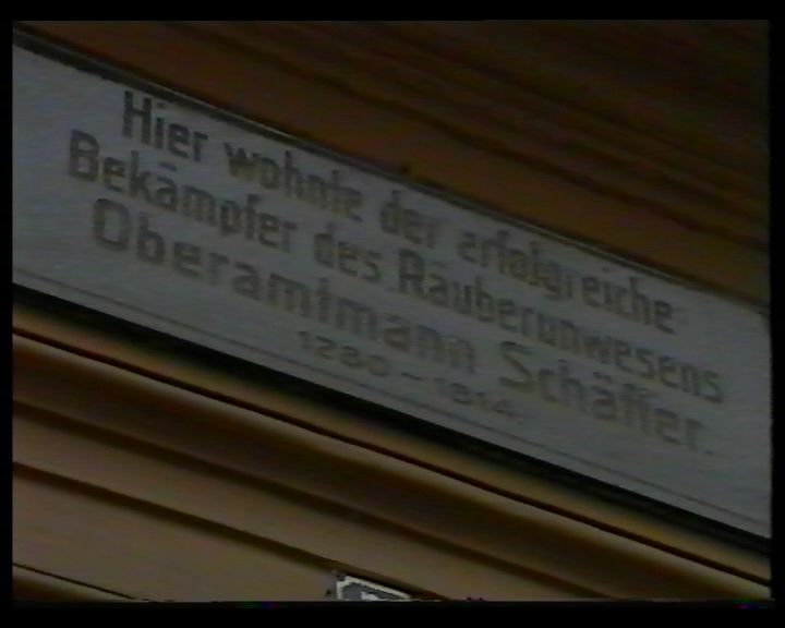Die unglaubliche Geschichte des Räuberhauptmannes Hannikel zu Sulz/Schwarzwald (um 1990)