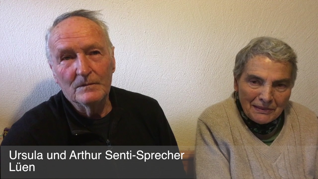 Interview Ursula und Arthur Senti-Sprecher, Lüen


 (2017)