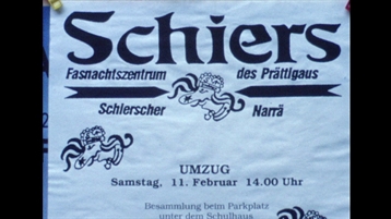 Fasnachtsumzug in Schiers 1989 (11.02.1989)