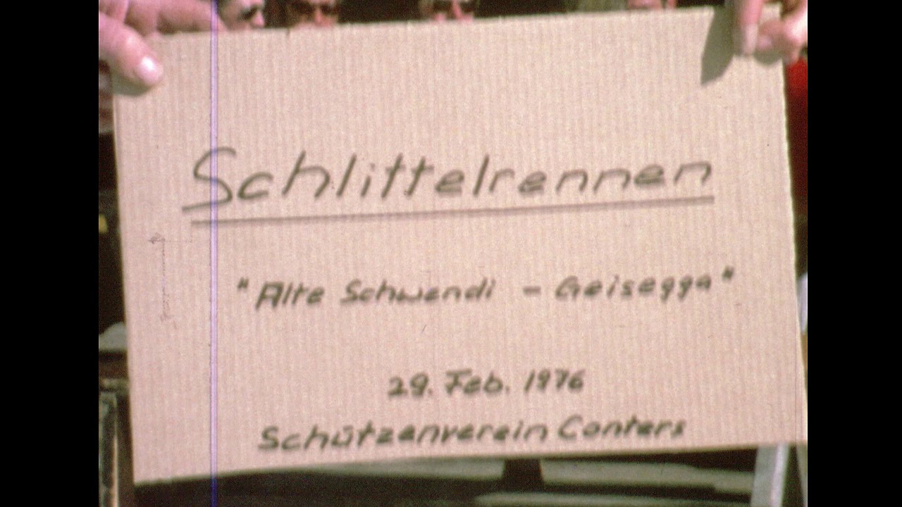 Conters, Schlittenrennen 1976 (29.02.1976)