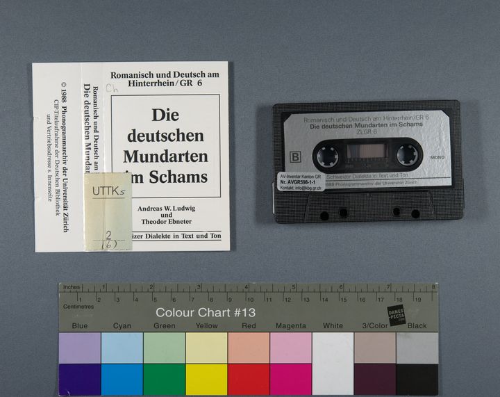 Die deutschen Mundarten im Schams (1988)