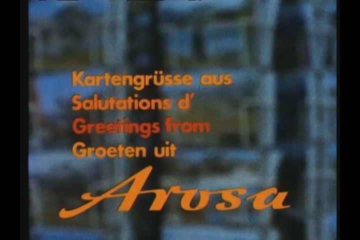 Kartengrüsse aus Arosa (1983?)