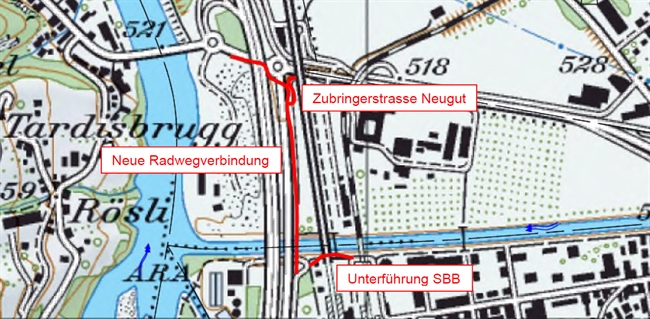 Radwegverbindung