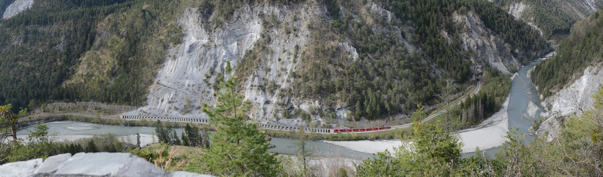 Steinschlagverbauung Aulta, Trin