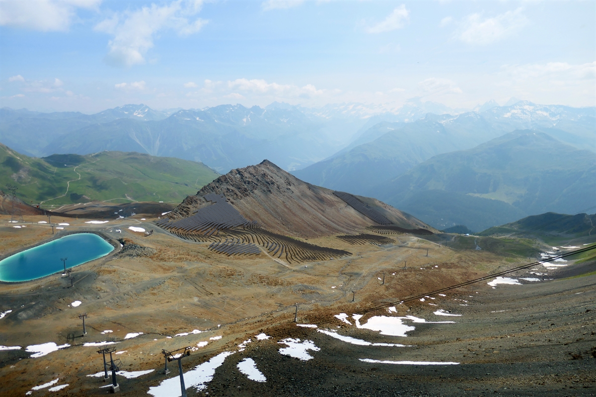 Visualisierung Alpin Parsenn Sommer