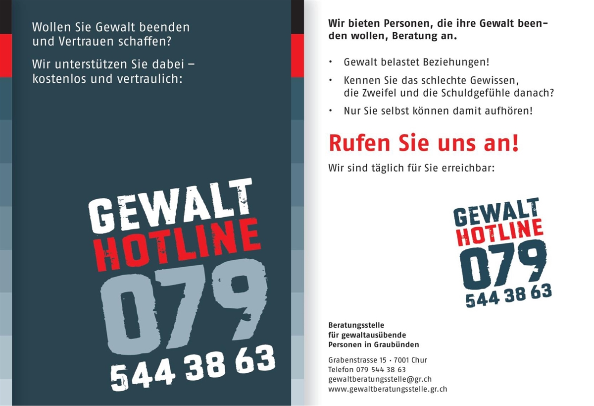 Flyer Gewaltberatung