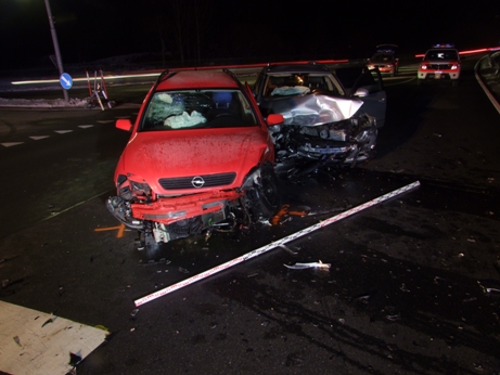 Endlage Verkehrsunfall Grüsch