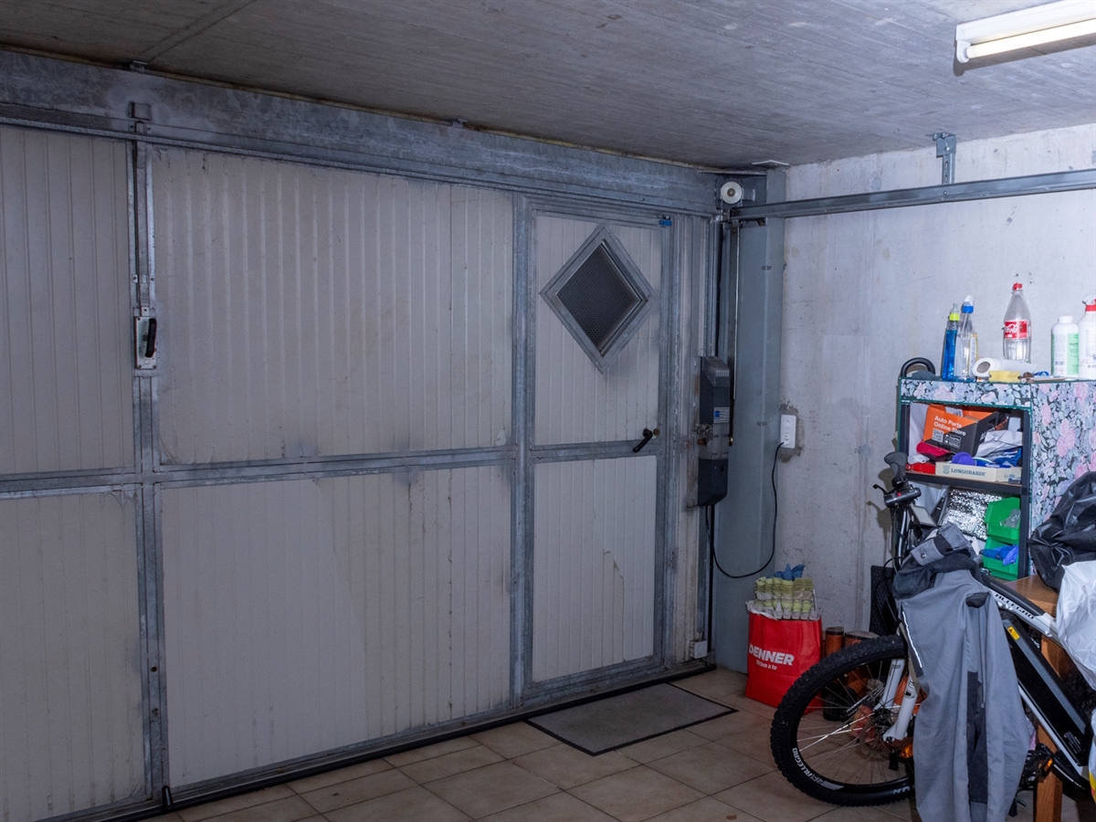 Innenansicht einer Garagebox