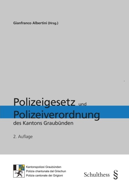 Titelbild Handbuch Polizeigesetz und Polizeiverordnung