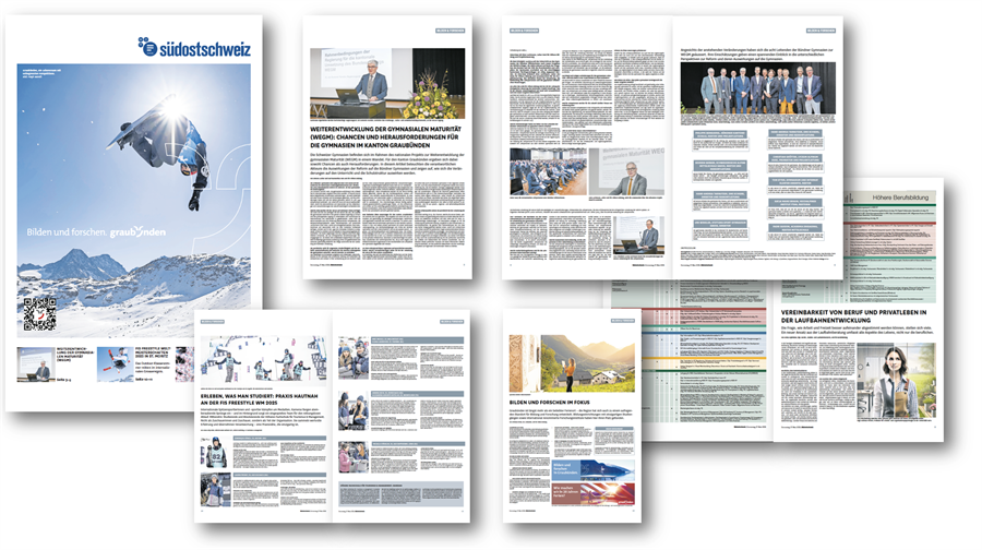 Ansicht der Sonderbeilage Bilden und forschen im Frühling 2025